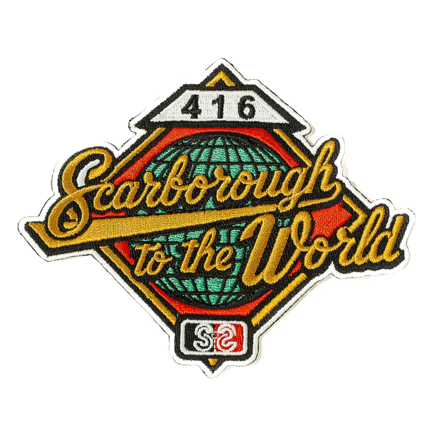 Scarborough to the World Iron-On Patch