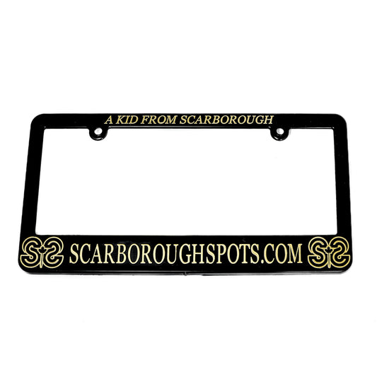 Limited Edition A Kid From Scarborough License Plate Frame