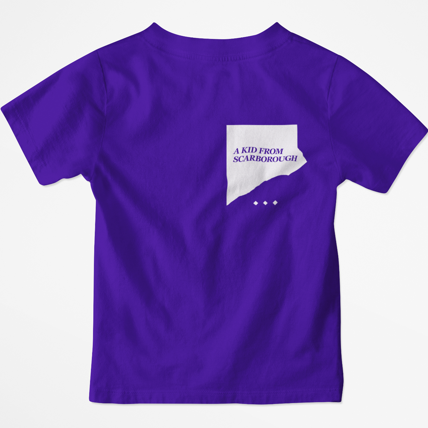 Youth A Kid From Scarborough T-Shirt Purple