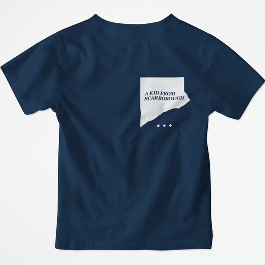 Youth A Kid From Scarborough T-Shirt Navy