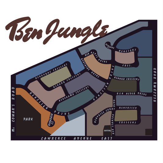 Ben Jungle Print