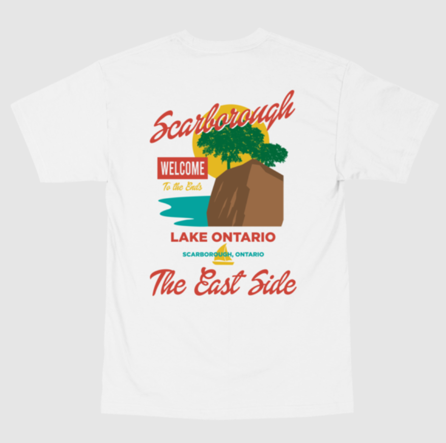 Scarborough Bluffs Heavyweight T-Shirt