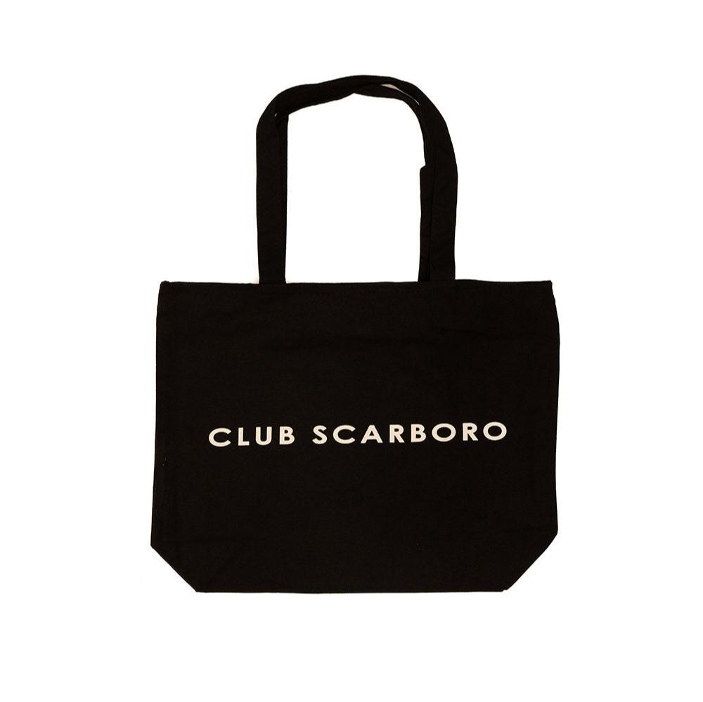 Club Scarboro Black Oversized Tote