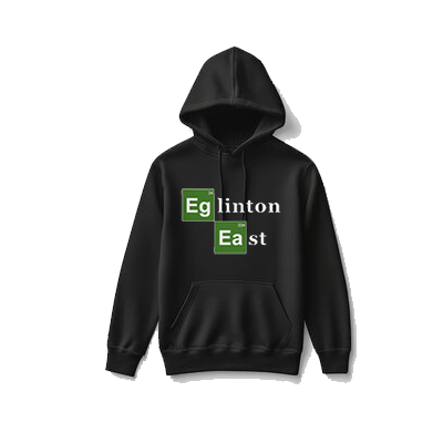 Eglinton East Black Hoodie