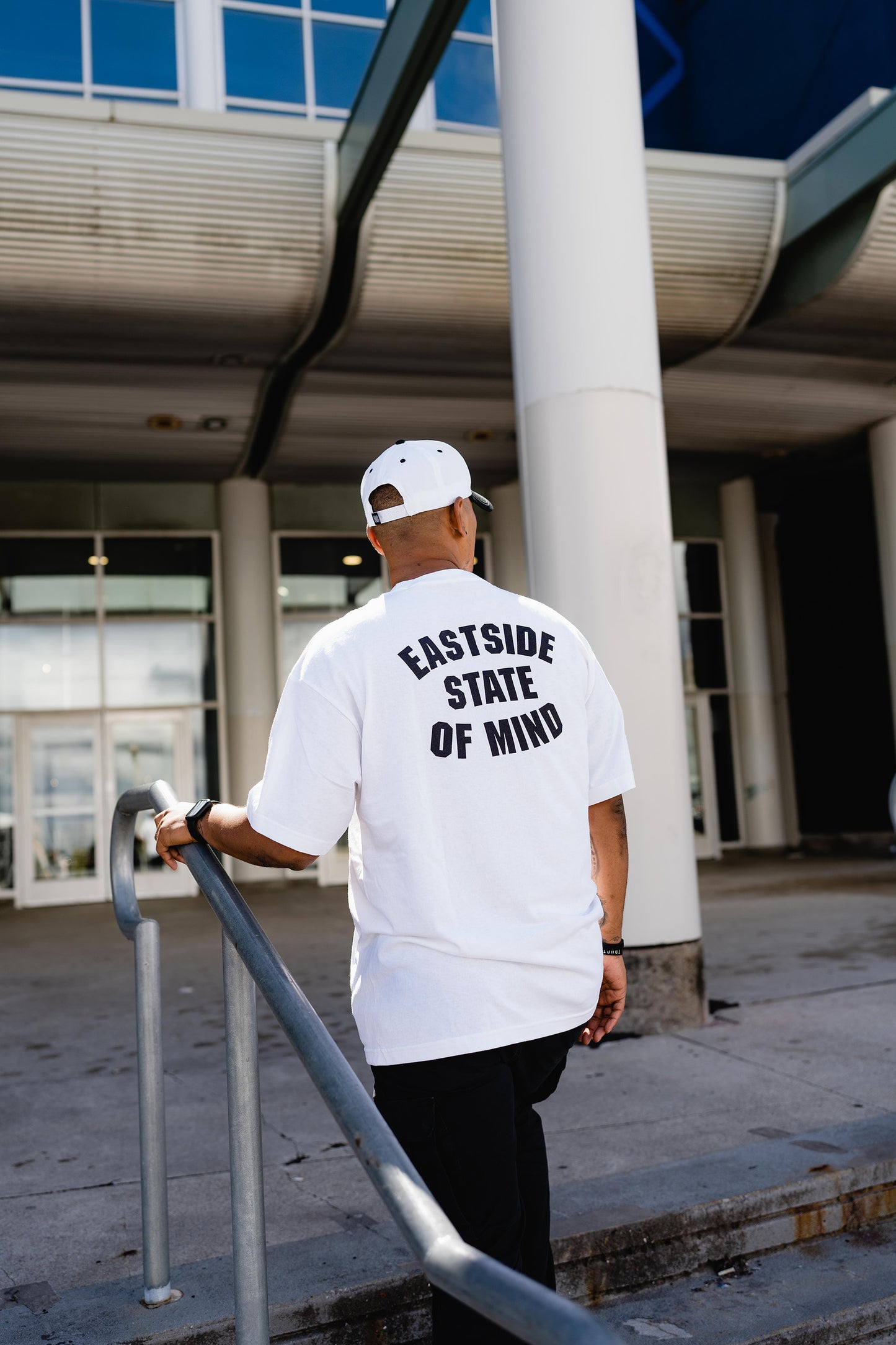 Eastside State of Mind Heavyweight White T-Shirt