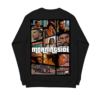 Official Morningside Movie GTA Black Crewneck